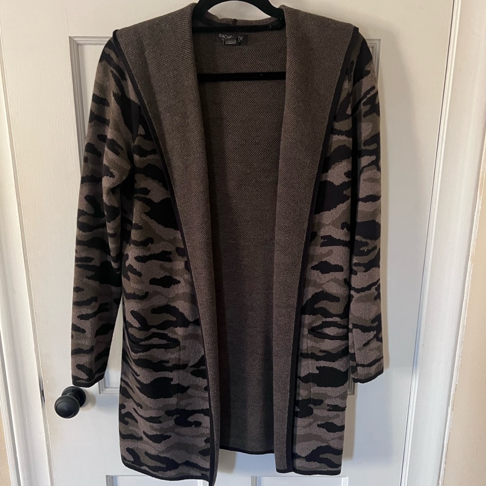 Rachel Zoe Brown Knit Cardigan